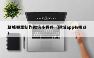 扶余聊城哪里制作微信小程序（聊城app有哪些）